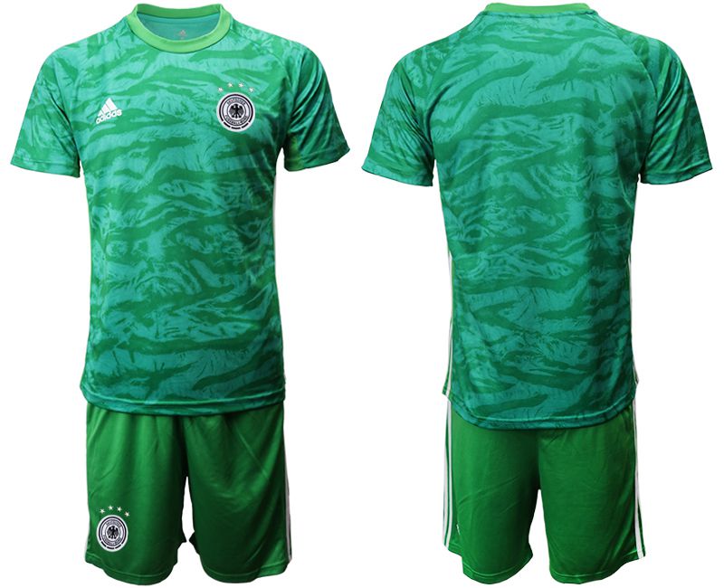 Men 2019-2020 Season National Team Germany green goalkeeper Soccer Jerseys